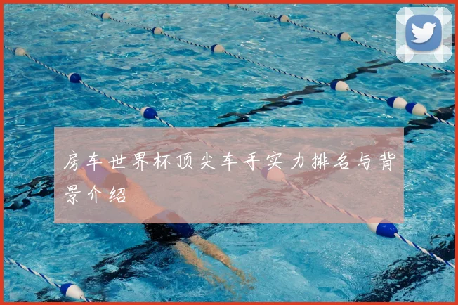 房车世界杯顶尖车手实力排名与背景介绍